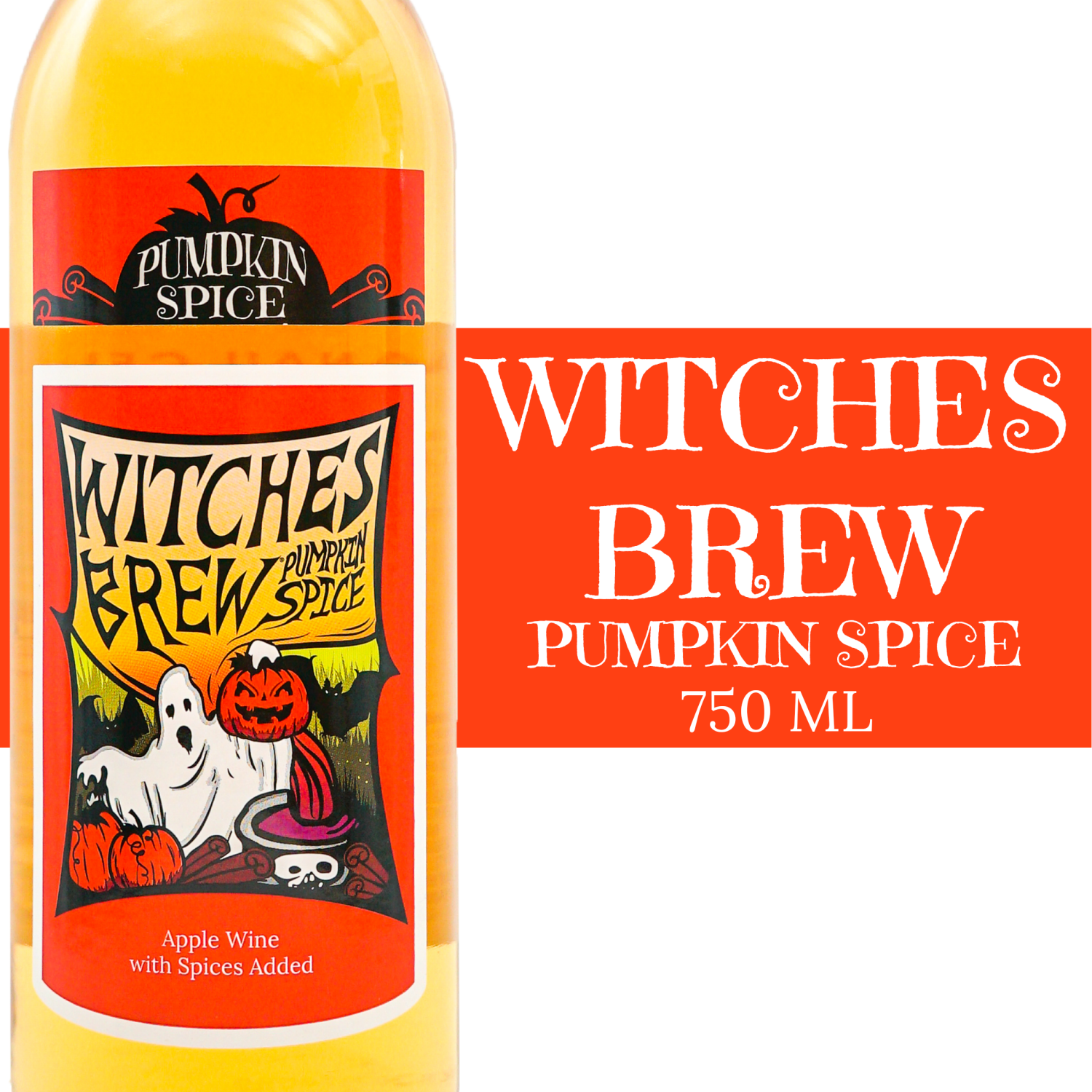 slide 1 of 4, Leelanau Cellars Leelanau Witches Brew Pumpkin Spice Wine - 750ml Bottle, 750 ml