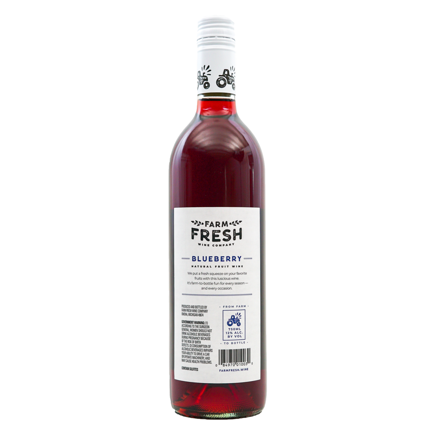 slide 4 of 5, Farm Fresh Wine Company Farm Fresh Blueberry , 750 ml