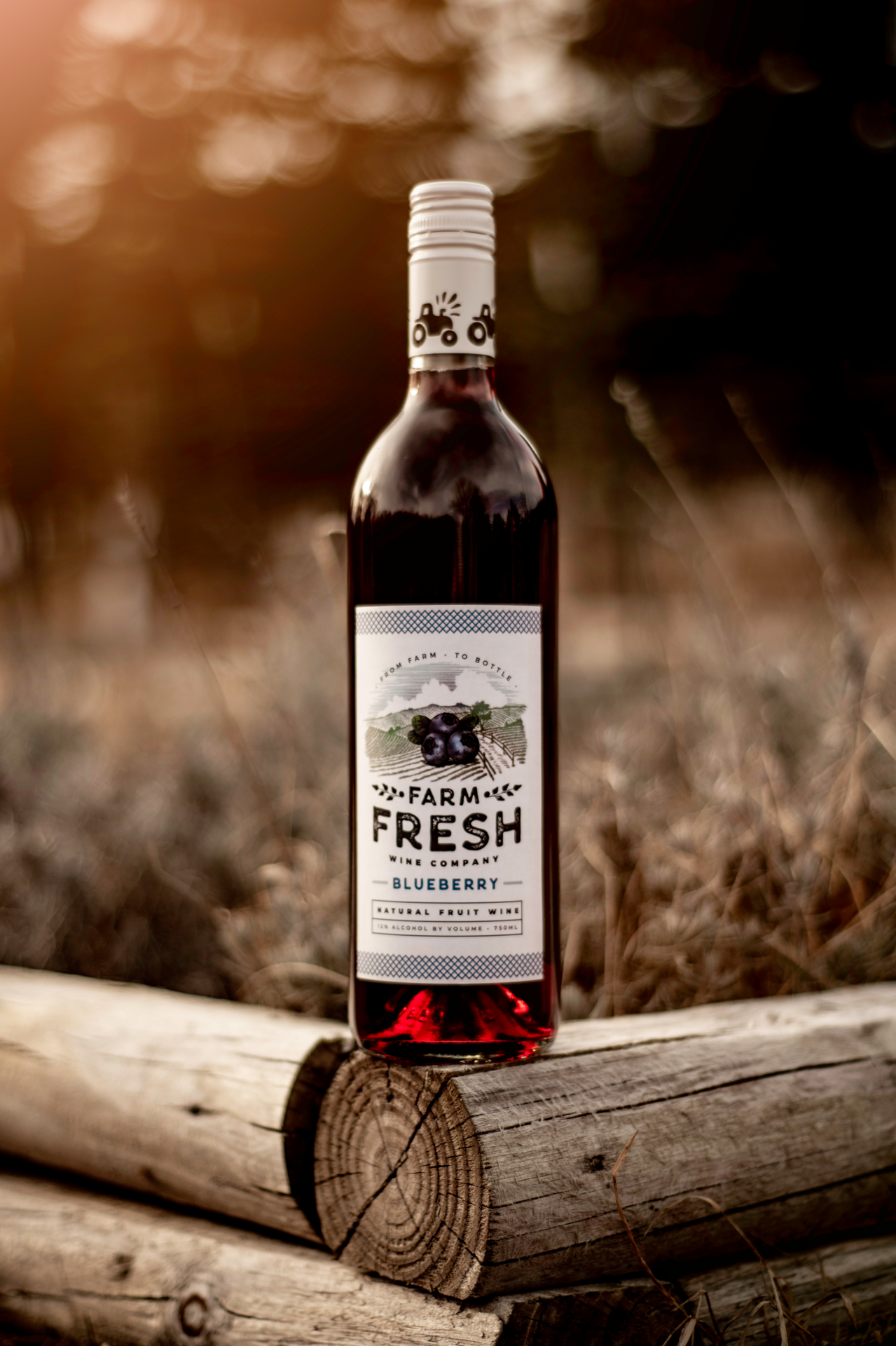 slide 5 of 5, Farm Fresh Wine Company Farm Fresh Blueberry , 750 ml