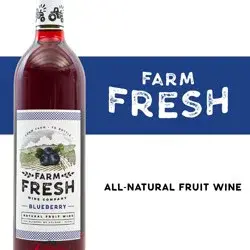 Farm Fresh Blueberry Wine