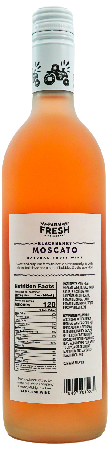 slide 2 of 21, Farm Fresh Blackberry Moscato, 750 ml, 750 ml