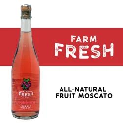 Leelanau Cellars Farm Fresh Raspberry Bubbly Moscato - 750ml Bottle