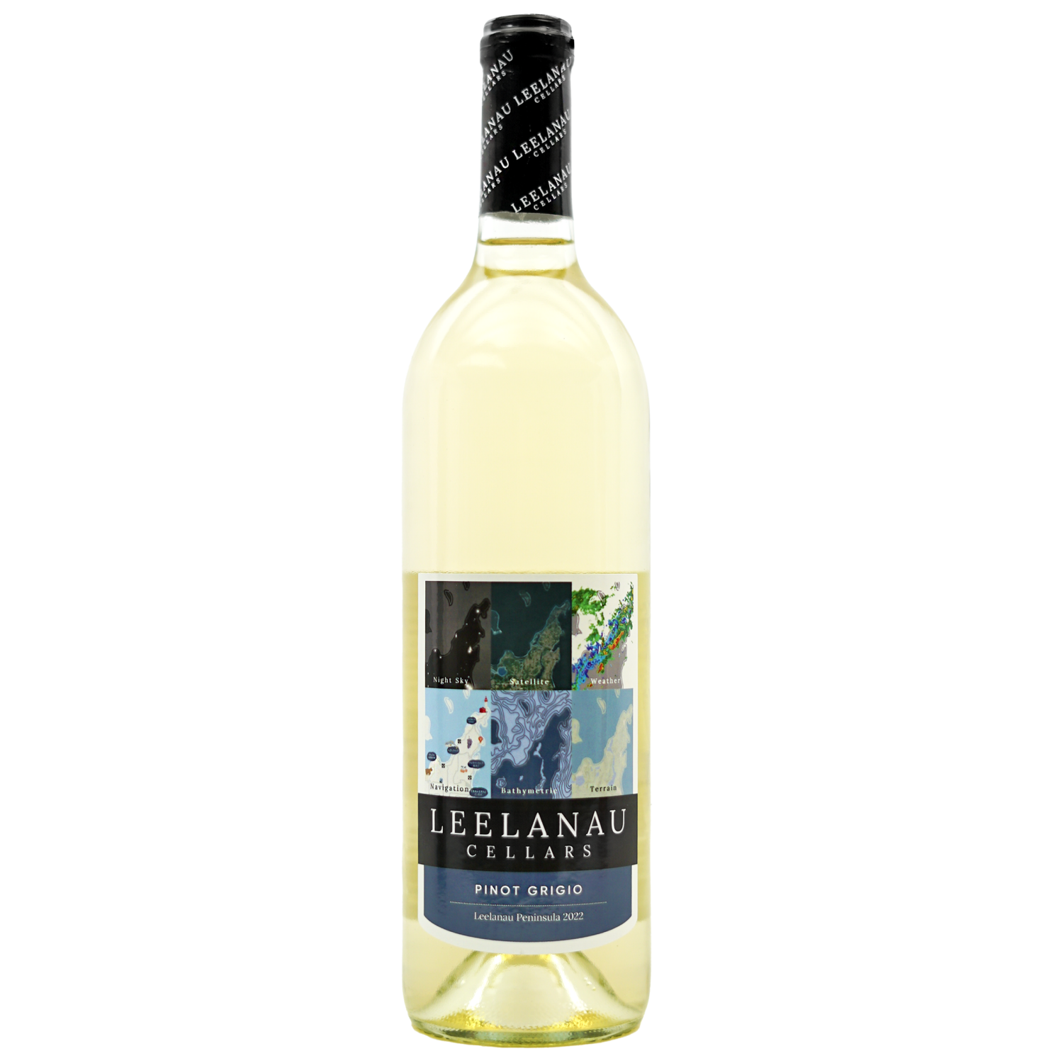 slide 3 of 4, Leelanau Cellars Pinot Grigio Michigan White Wine, 750 ml