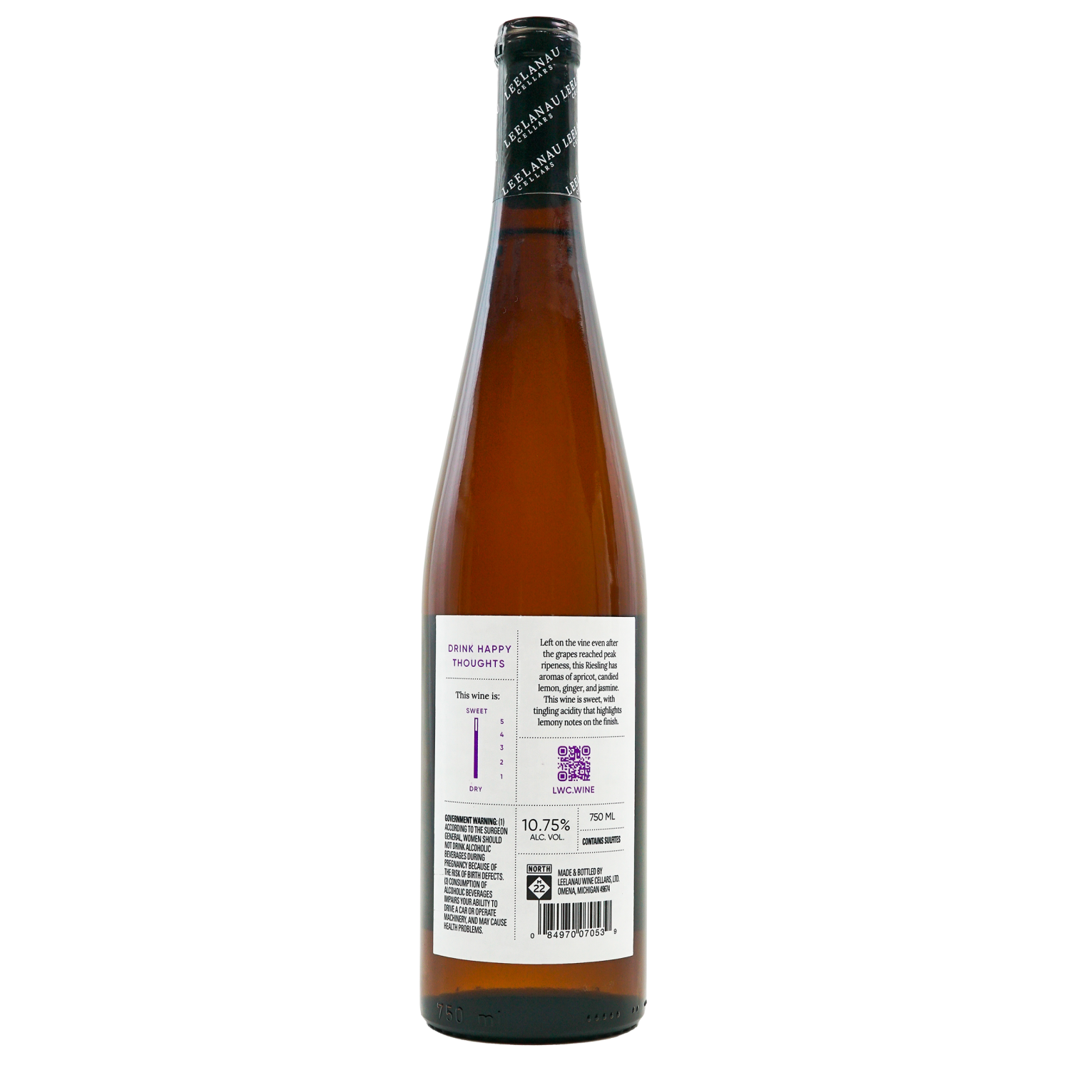 slide 5 of 5, Leelanau Cellars Late Harvest Riesling 2012, 750 ml