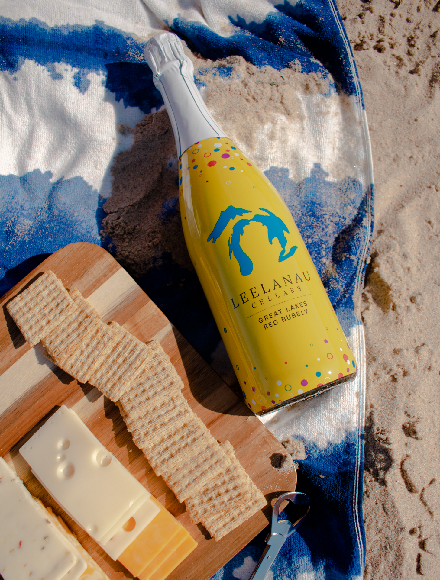 slide 2 of 5, Leelanau Cellars Great Lakes Red Bubbly, 750 ml