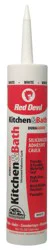 Red Devil Kitchen & Bath Siliconized Acrylic Caulk - White