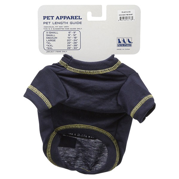 slide 20 of 29, Pets First Michigan Tee Shirt, X-Small, XS