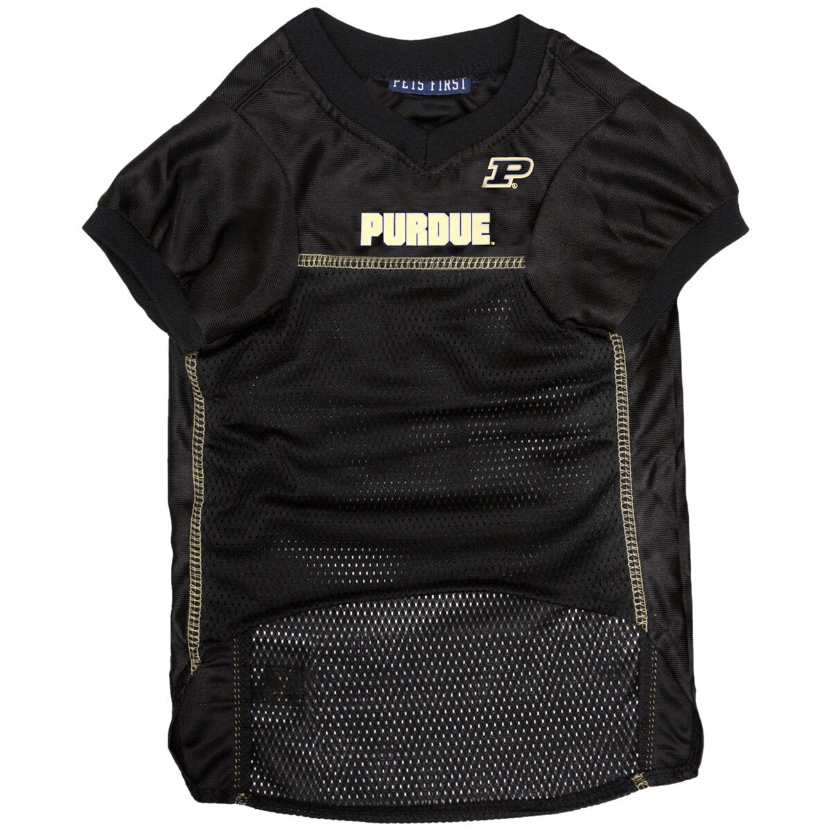 slide 2 of 2, Pets First Purdue Mesh Jersey, X-Small, XS