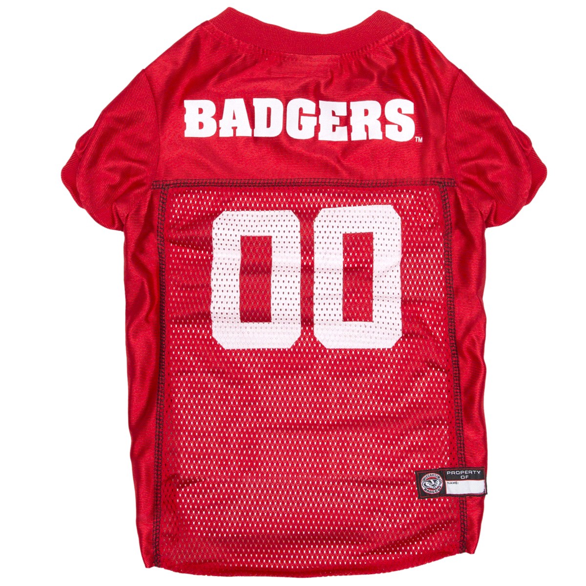 slide 2 of 2, Pets First Wisconsin Mesh Jersey, XX-Large, XXL