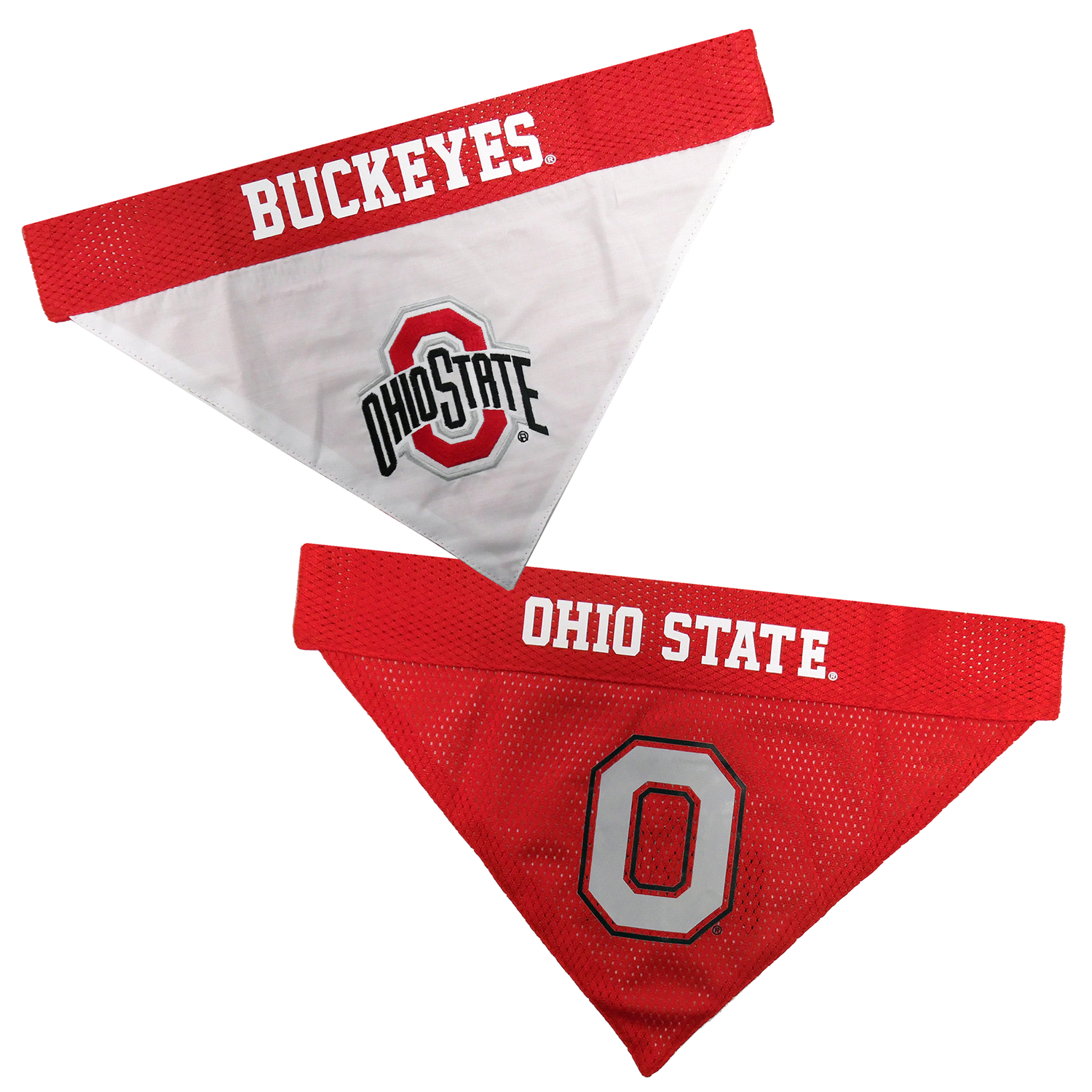 slide 1 of 1, Pets First Ohio State Bandana, Small/Medium, 1 ct