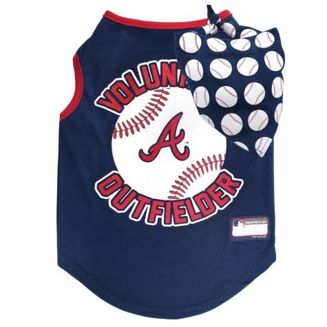 Pets First Atlanta Braves Jersey For Dogs, XX-Large