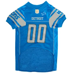 Detroit Lions Mesh Pet Jersey Xl
