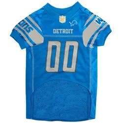 Detroit Lions Mesh Pet Jersey Xl