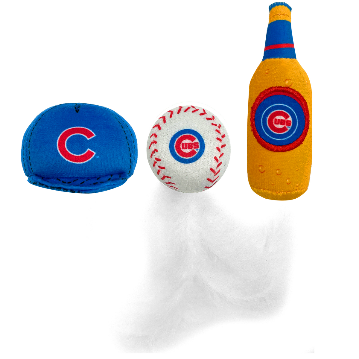 slide 2 of 2, Chicago Cubs Cat Nip Toy Set, 1 ct