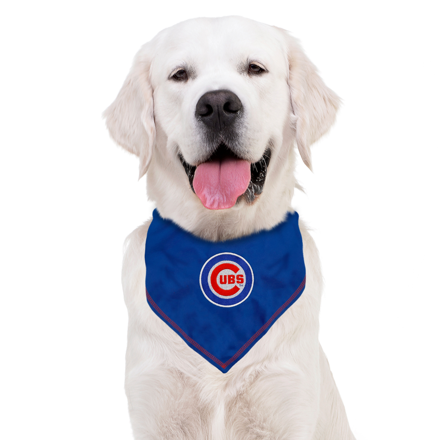 slide 2 of 2, Chicago Cubs Tie Around Bandana L/Xl, LG/XL
