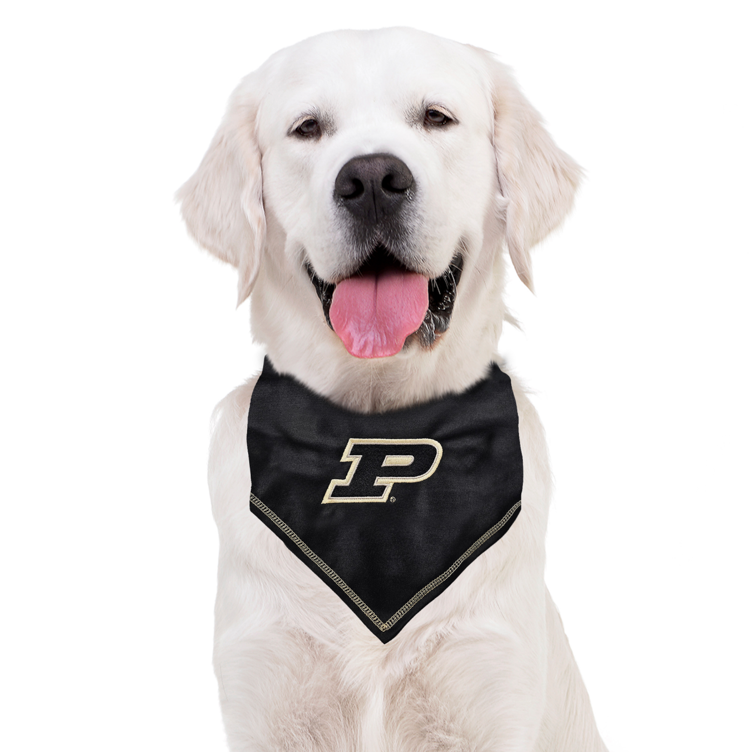 slide 2 of 2, Purdue Tie Around Bandana L/Xl, LG/XL