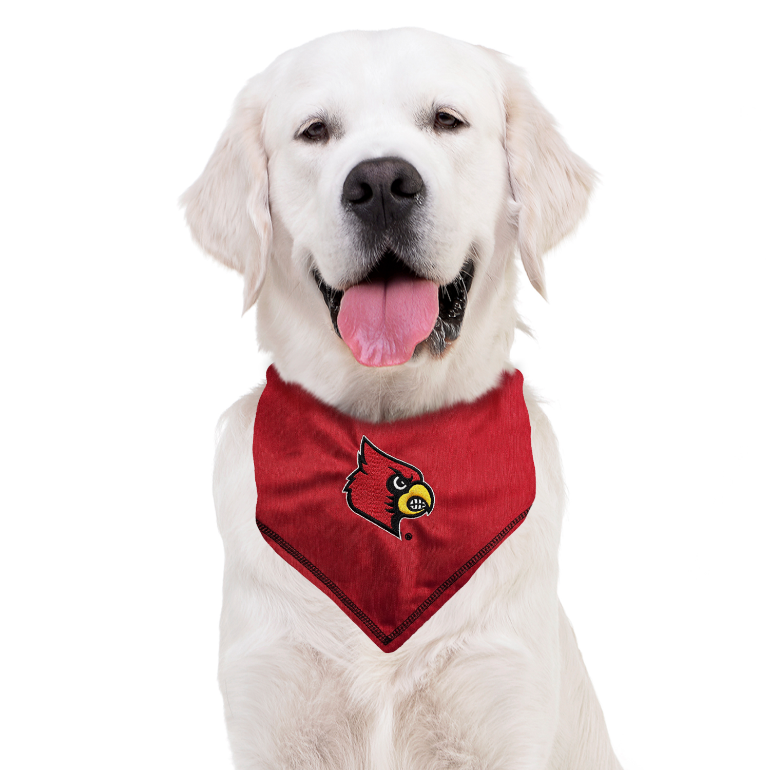 slide 2 of 2, Louisville Tie Around Bandana L/Xl, LG/XL