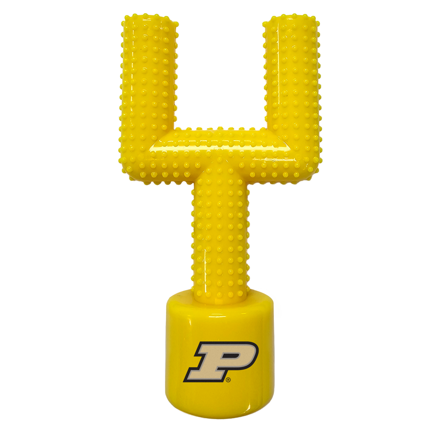 slide 1 of 2, Purdue Hard Nylon Goal Post Chew Toy, 1 ct