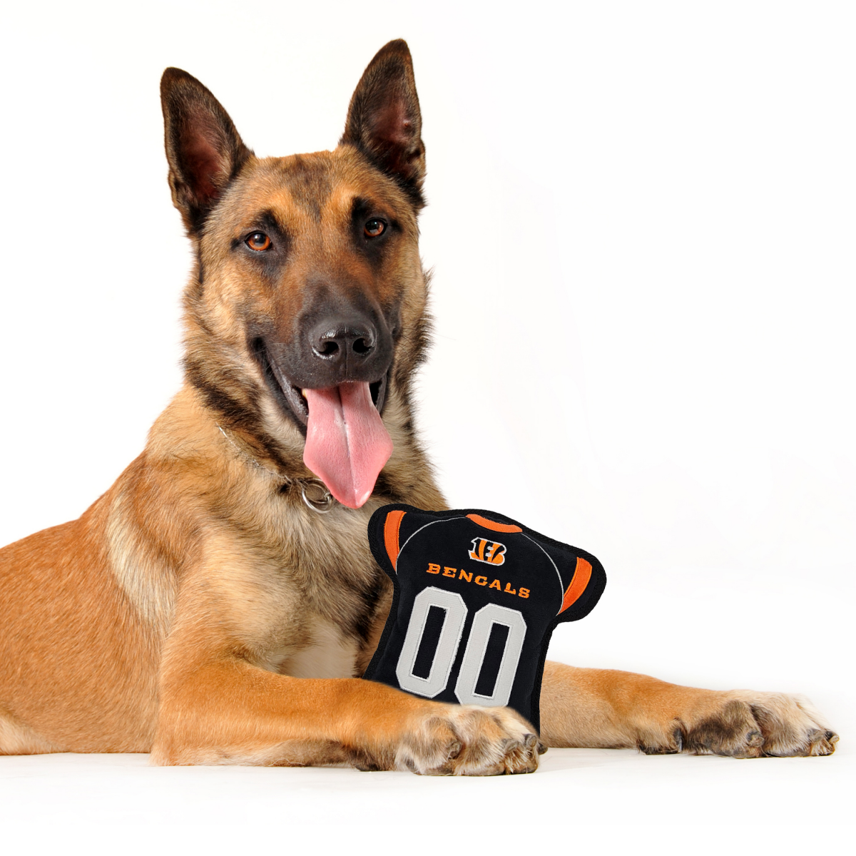 slide 2 of 2, Cincinnati Bengals Jersey Tough Toy, 1 ct