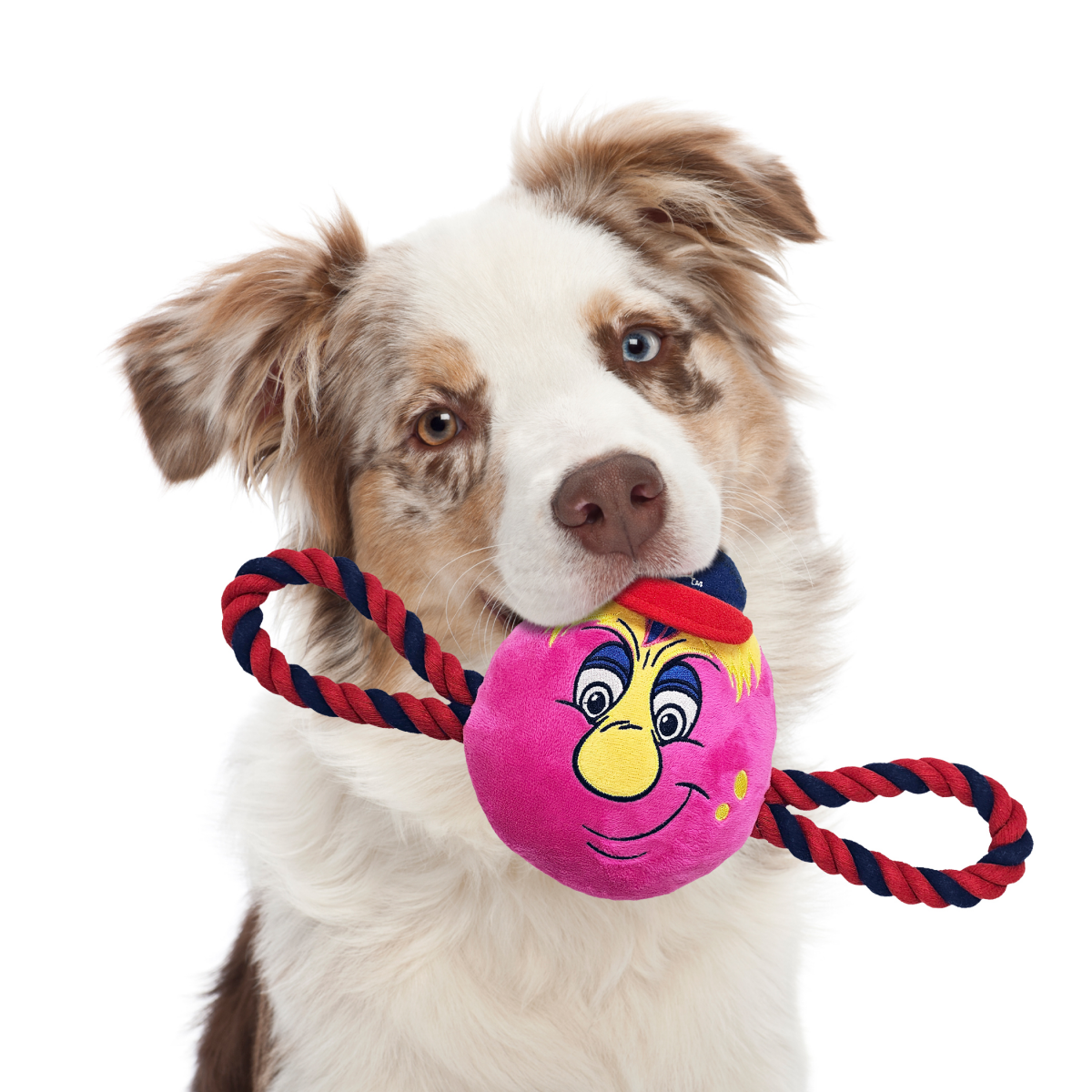 slide 2 of 2, Cleveland Guardians Rope Mascot Toy, 1 ct