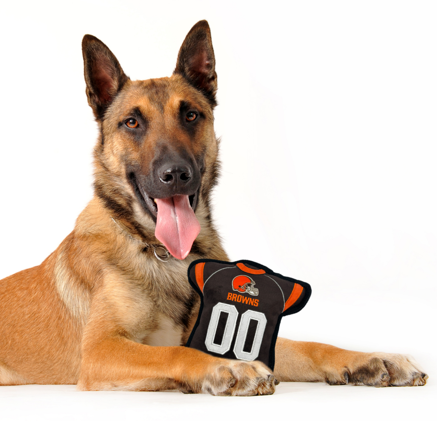 slide 2 of 2, Cleveland Browns Jersey Tough Toy, 1 ct
