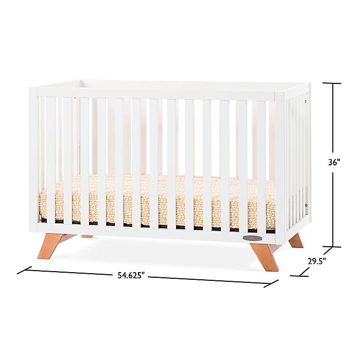 slide 3 of 9, Child Craft Forever EclecticSOHO 4-in-1 Convertible Crib - White/Natural, 1 ct