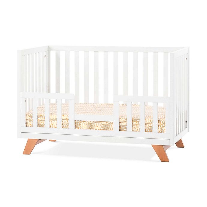 slide 4 of 9, Child Craft Forever EclecticSOHO 4-in-1 Convertible Crib - White/Natural, 1 ct