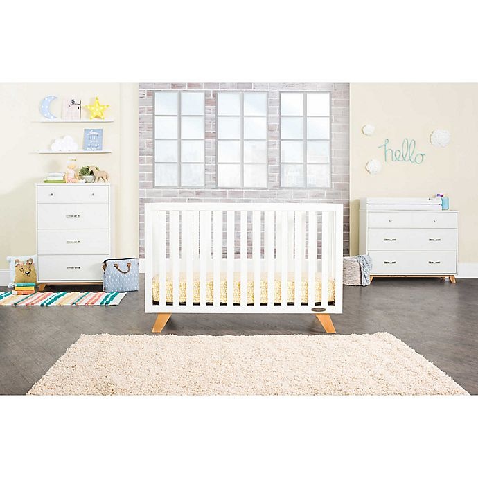 slide 8 of 9, Child Craft Forever EclecticSOHO 4-in-1 Convertible Crib - White/Natural, 1 ct