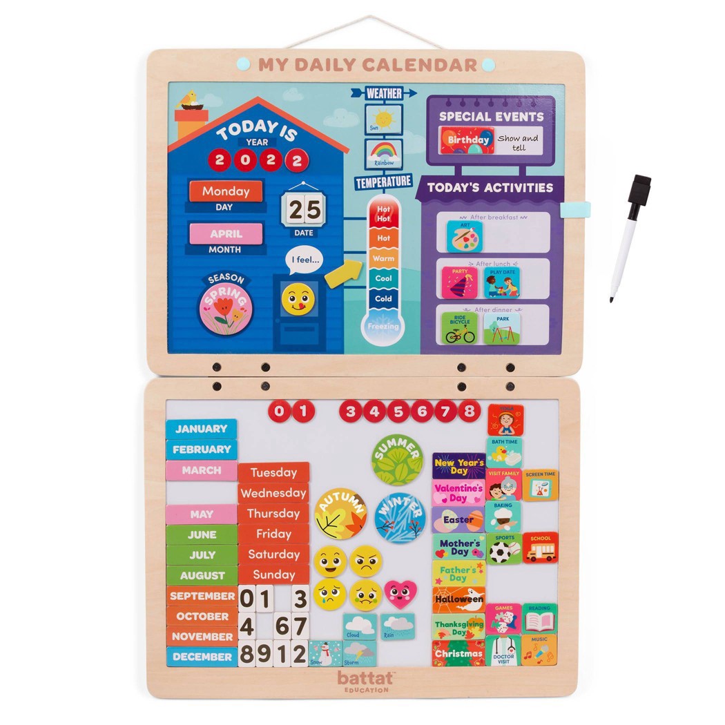 Melissa & Doug My First Daily Magnetic Calendar : Target