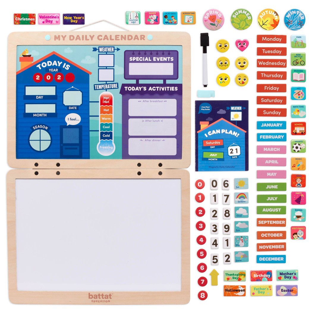 Melissa & Doug My First Daily Magnetic Calendar : Target