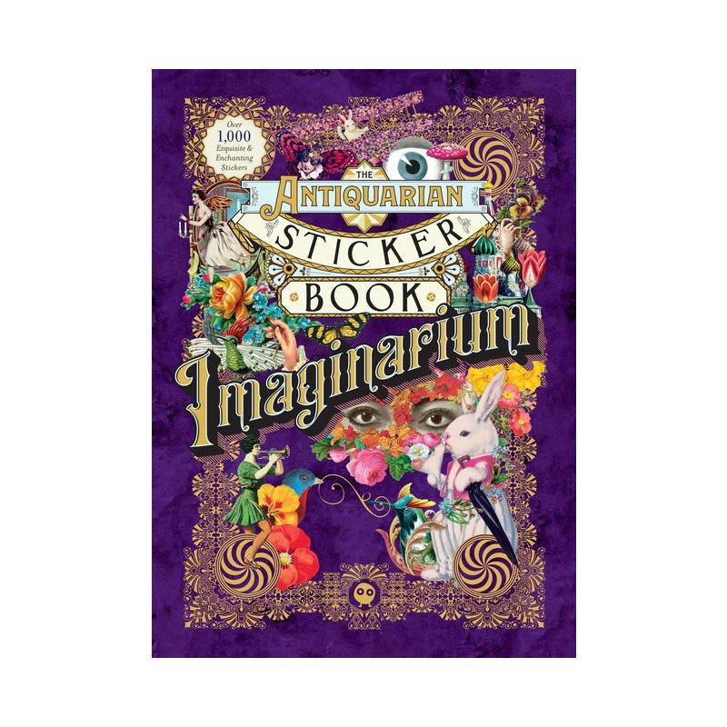 slide 1 of 1, Macmillan Publishers The Antiquarian Sticker Book: Imaginarium - by Odd Dot (Hardcover), 1 ct