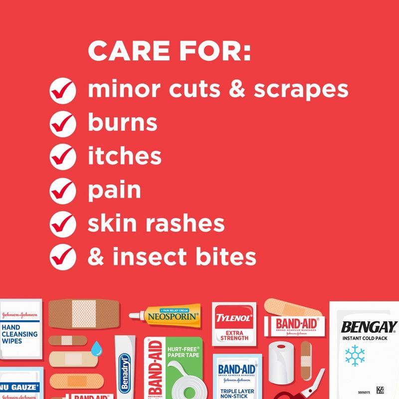 slide 4 of 10, Band-Aid First Aid Kit - 160ct, 160 ct
