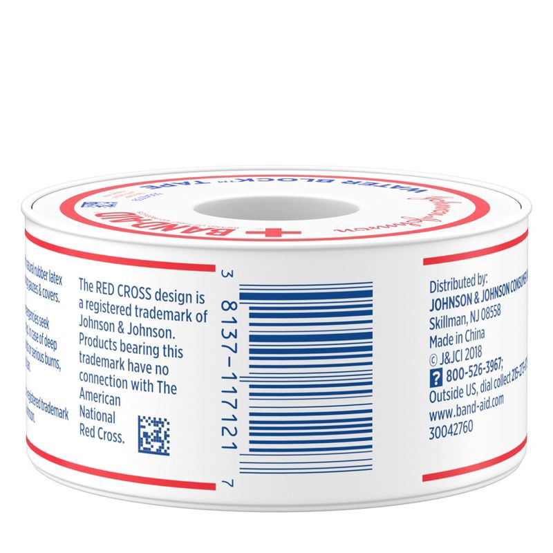 slide 2 of 7, Band-Aid Waterproof Tape - 10yd, 1 ct