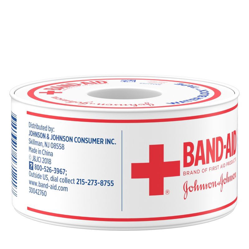 slide 6 of 7, Band-Aid Waterproof Tape - 10yd, 1 ct