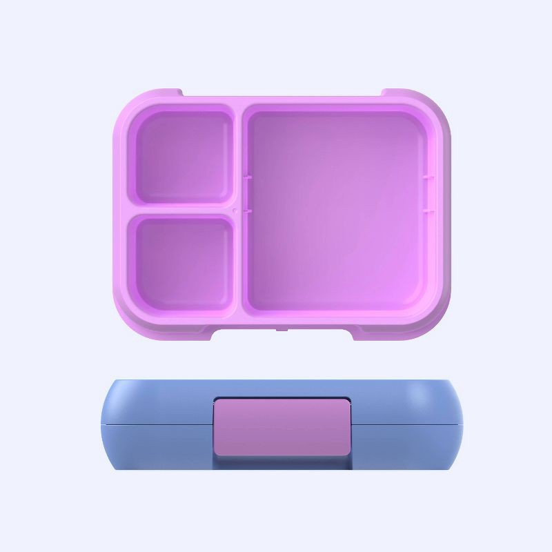 slide 6 of 7, Bentgo Pop Leakproof Bento-Style Lunch Box with Removable Divider-3.4 Cup - Periwinkle/Pink: Kids Lunchbox, BPA-Free, 1 ct