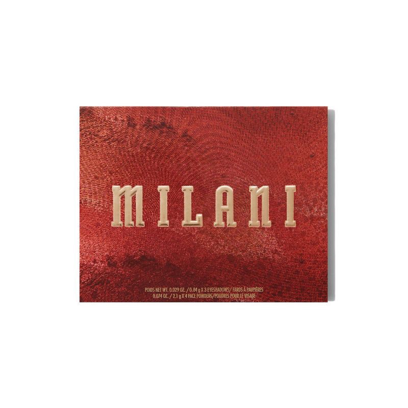 slide 3 of 4, Milani The Look All Inclusive Eye and Cheek Face Palette - 120 Medium to Deep - 0.38oz, 0.38 oz