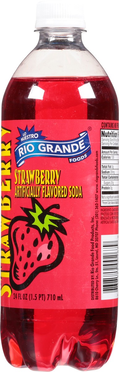 slide 10 of 11, Rio Grande Strawberry Soda, 