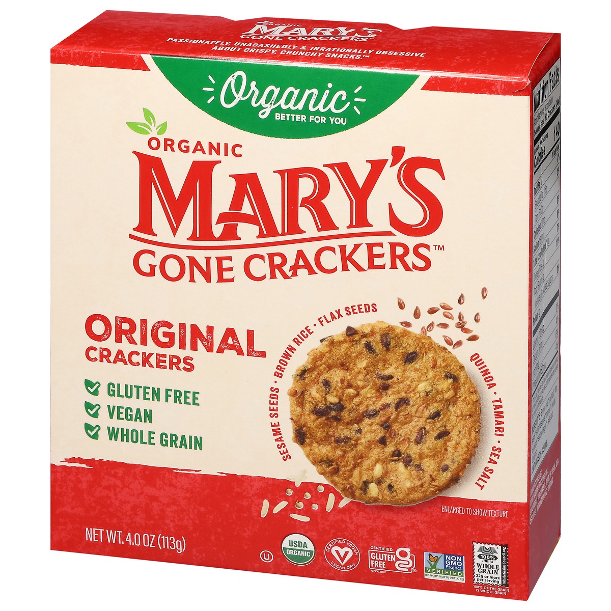 slide 14 of 14, Marys Gone Crackers Orig, 4 oz