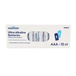 Lowe's Essentials Lowe's Essentials AAA Alkaline Batteries 12-pack