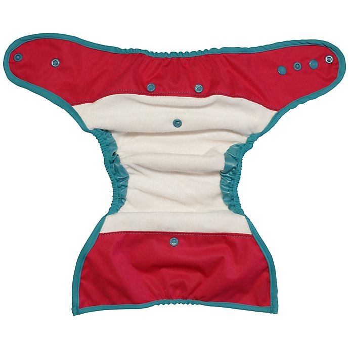 slide 4 of 5, Best Bottom Heavy Wetter One Size All-in-One Diaper - Very Cherry, 1 ct