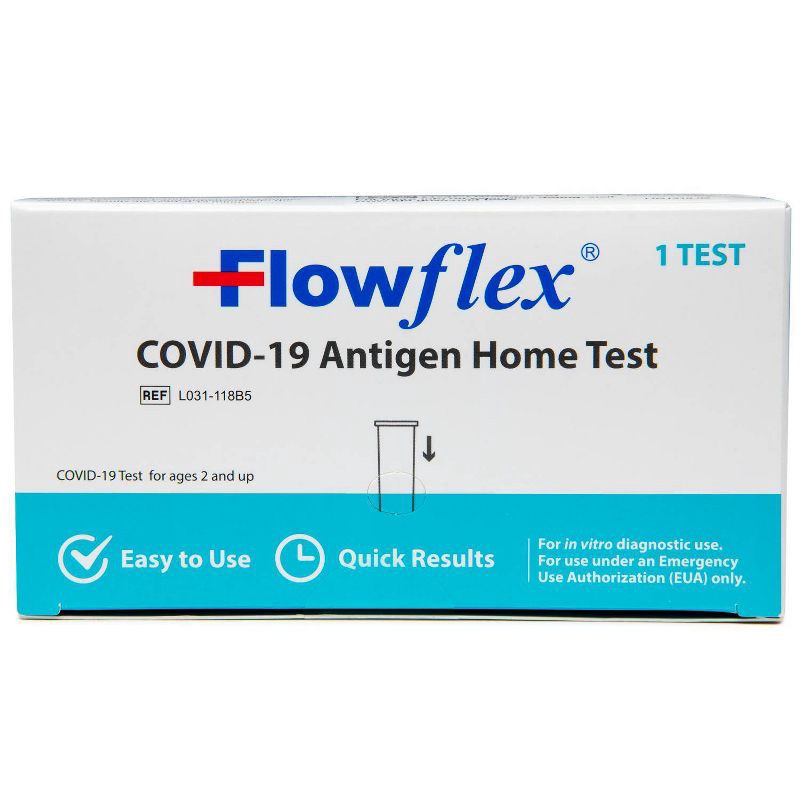 slide 1 of 2, FlowFlex Covid-19 Antigen Home Test - 1ct, 1 ct
