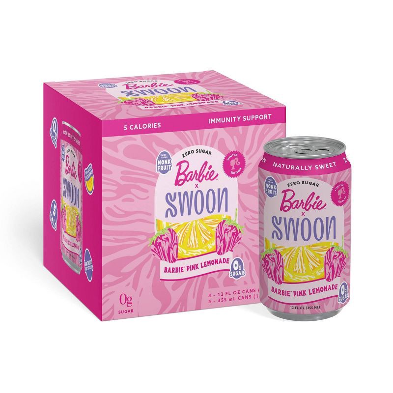 Swoon Pink Lemonade 4pk/12 fl oz Cans 4 ct; 12 fl oz Shipt