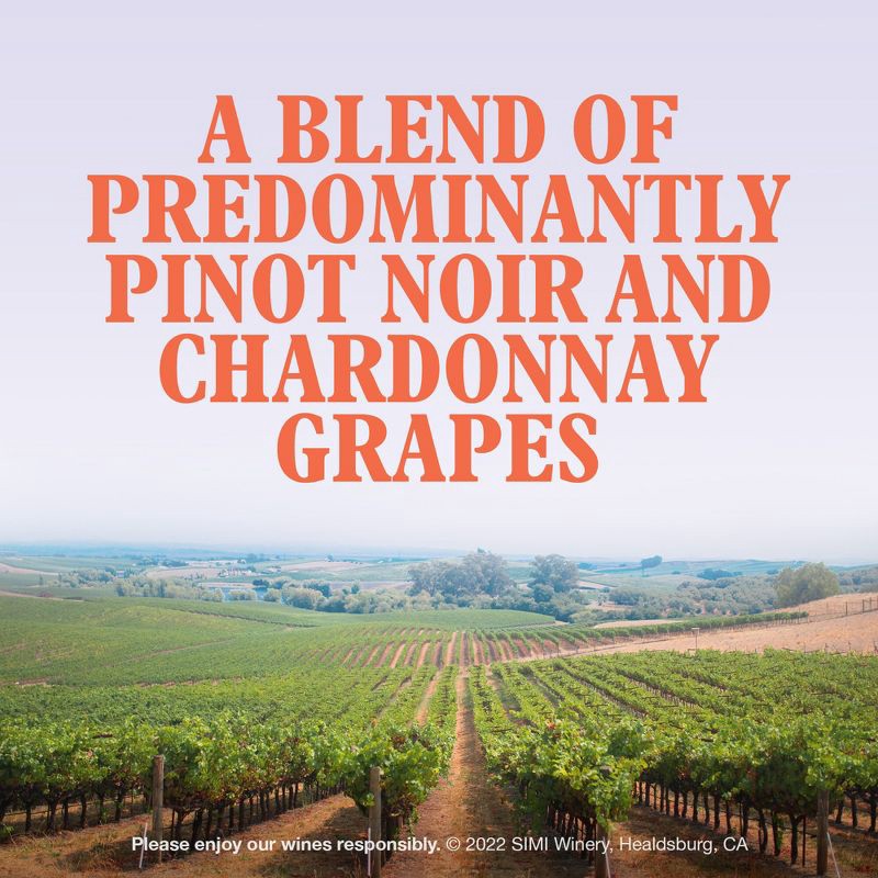 slide 9 of 11, SIMI The Editor's Collection Reese's Book Club Sonoma County Rose Wine - 750ml Bottle, 750 ml