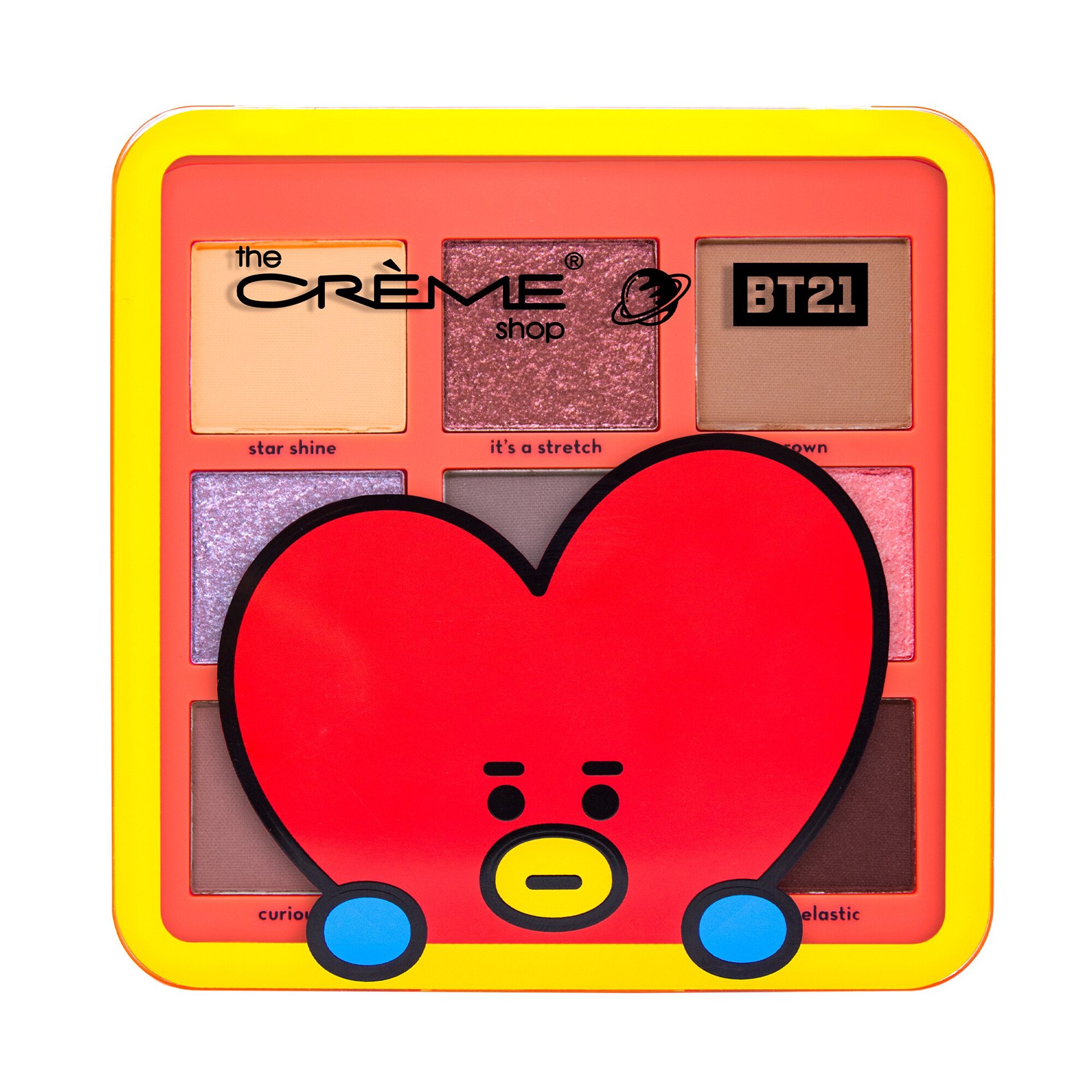 slide 2 of 2, The Crème Shop BT21 Galactic Eyeshadow Palette Tata, 1 ct