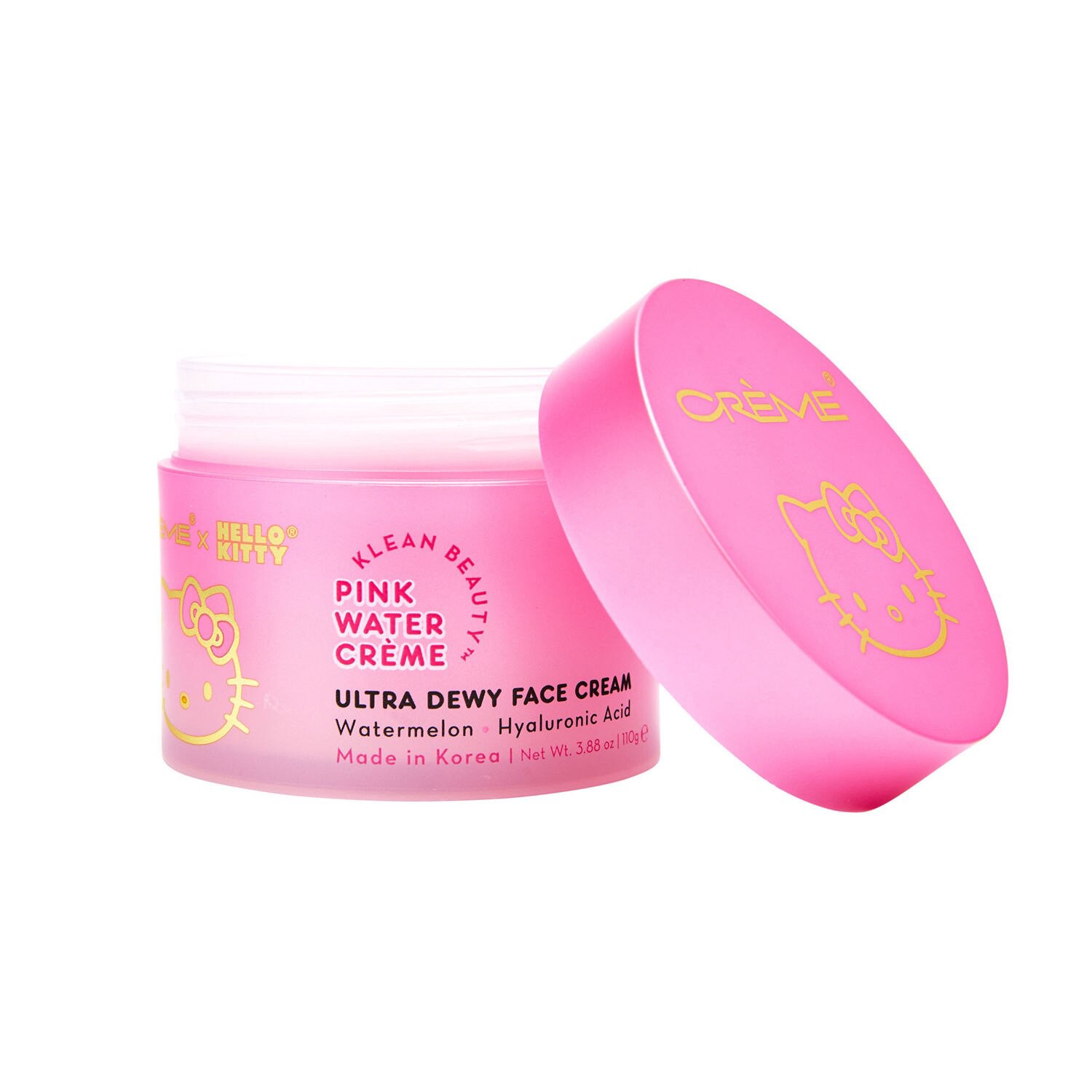 slide 3 of 3, Creme Hello Kitty Pink Water Creme Ultra Dewy Watermelon Face Cream 3.88 oz, 3.88 oz