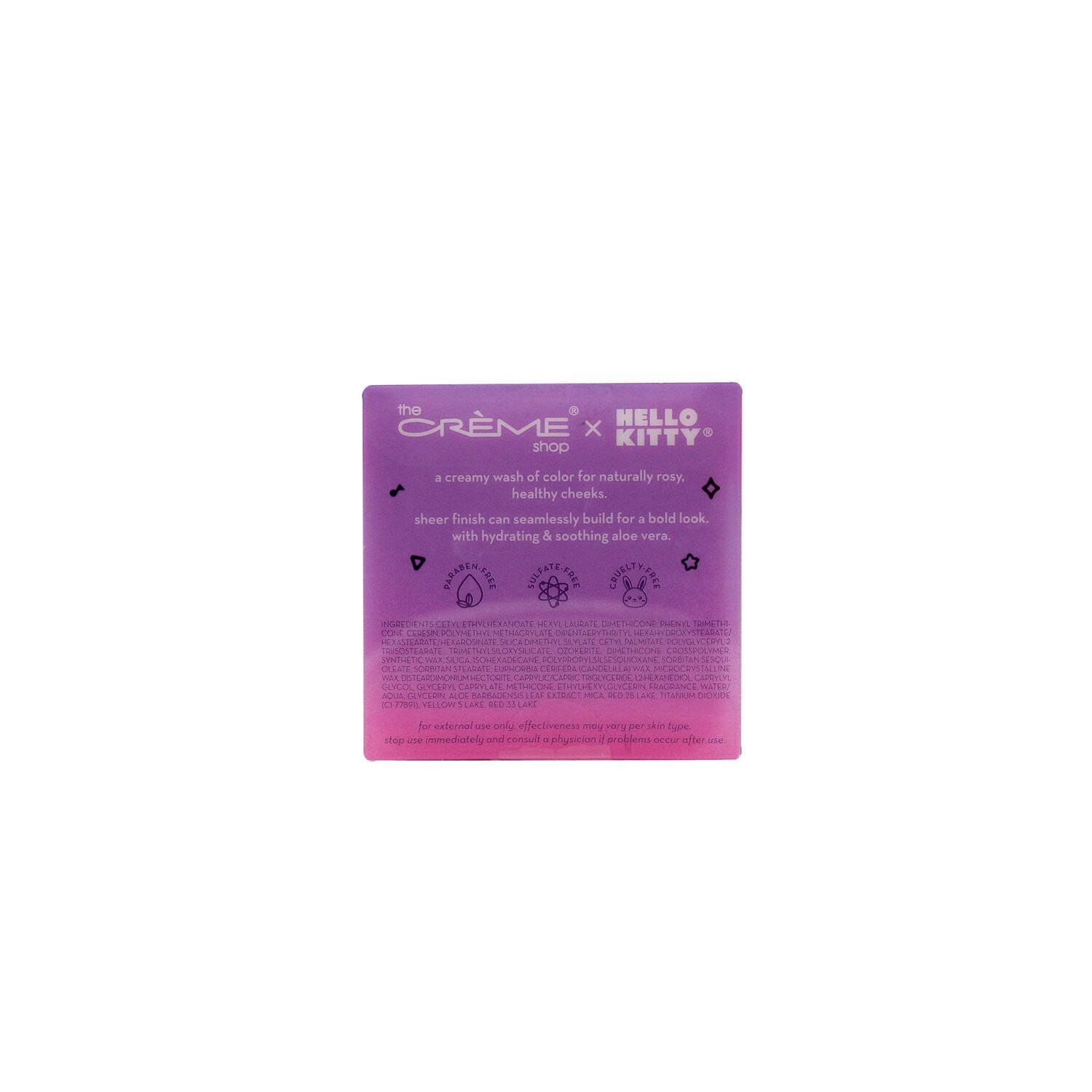 slide 3 of 3, The Crème Shop Hello Kitty Cheeky Cutie! Blush Balm 0.088 oz, 0.088 oz
