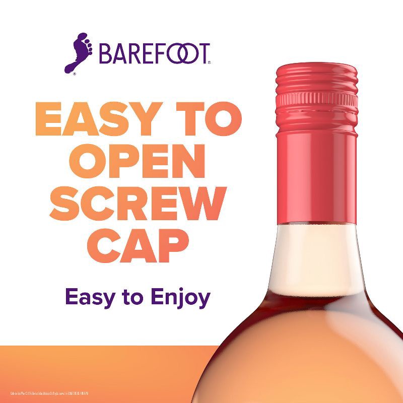 slide 5 of 7, Barefoot Fruitscato Peach - 1.5L Bottle, 1.5 liter
