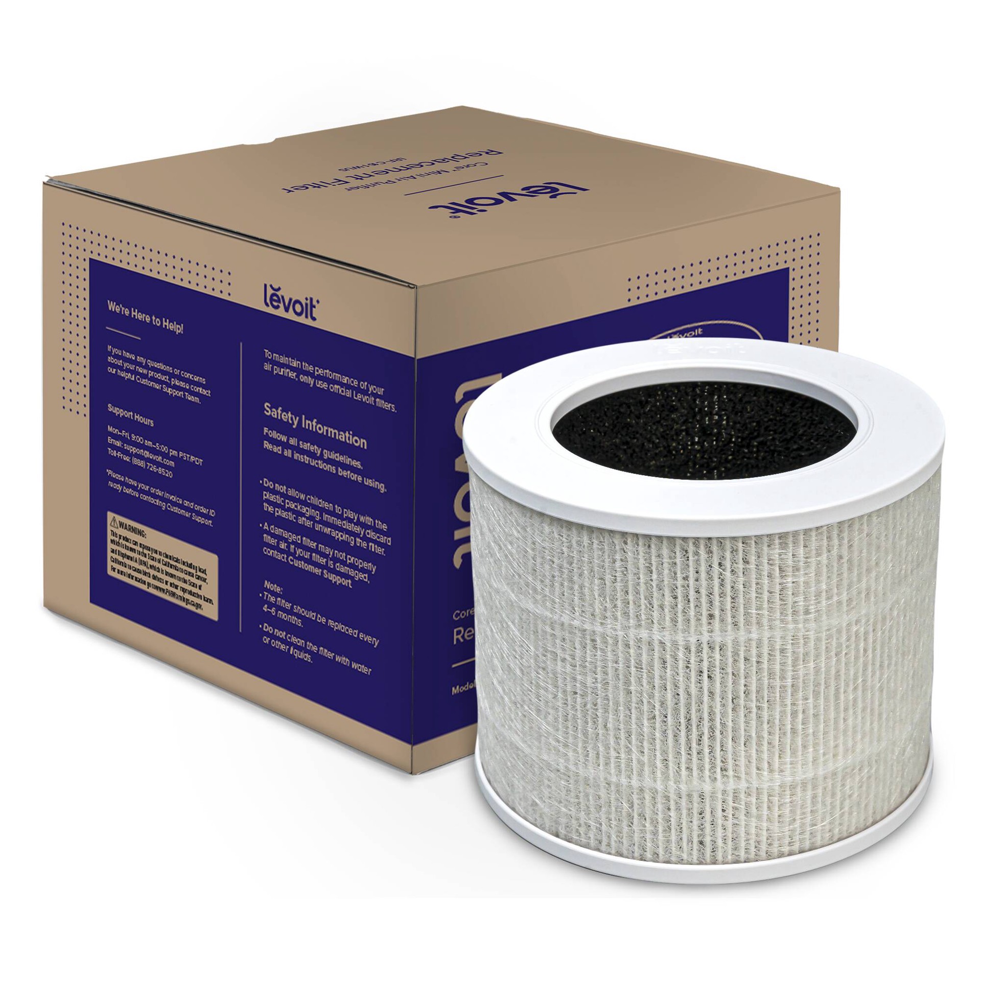 slide 1 of 6, Levoit Levoit Core Mini Replacement Filter Non-HEPA Air Purifier Filter, 1 ct