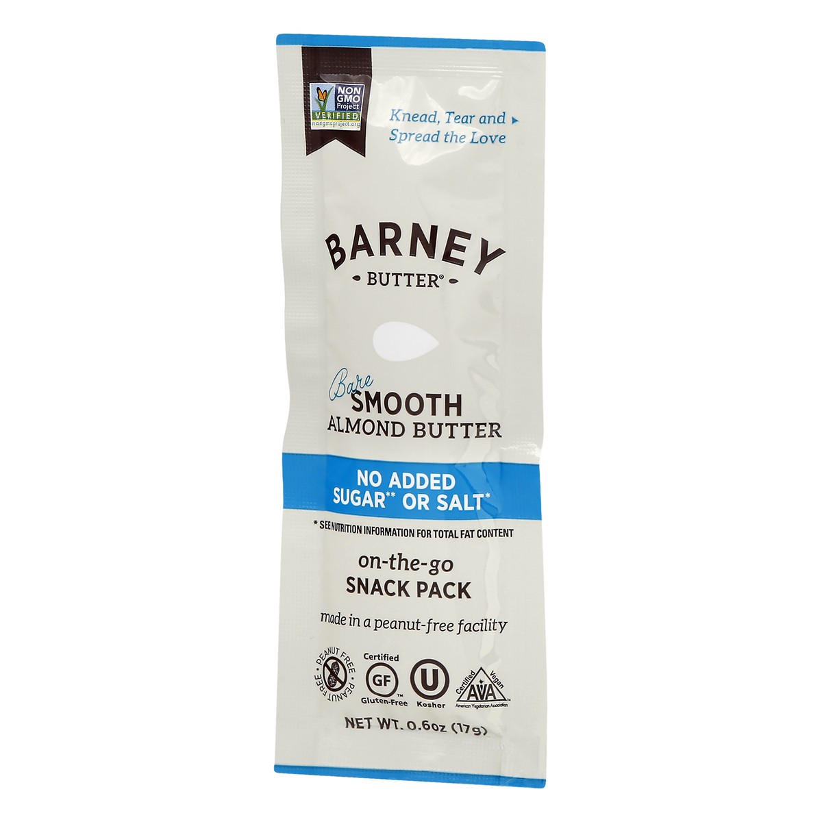 slide 9 of 10, Barney Butter Bare Smooth On-the-Go Snack Pack Almond Butter 0.6 oz, 0.6 oz