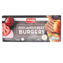 Weis Quality Beef Burger